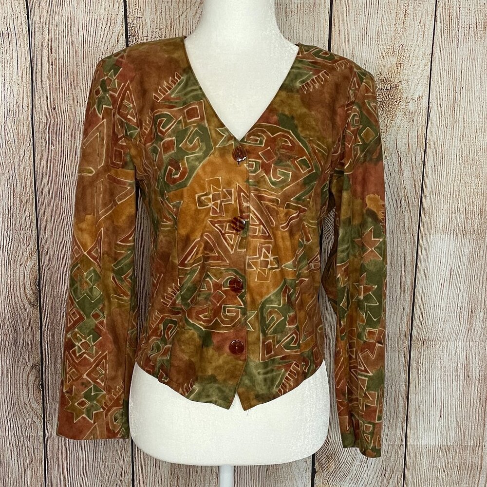 Vintage 80s Fire Islander Top